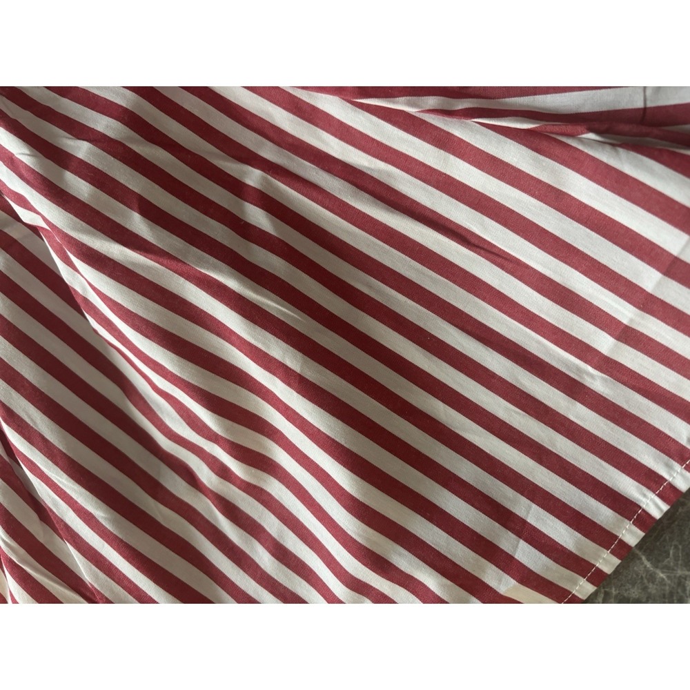 LULU MAC Womens Xl Red And White Striped Boxer Shorts - Picture 6 of 6